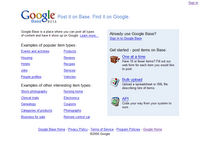 Google Base - neu